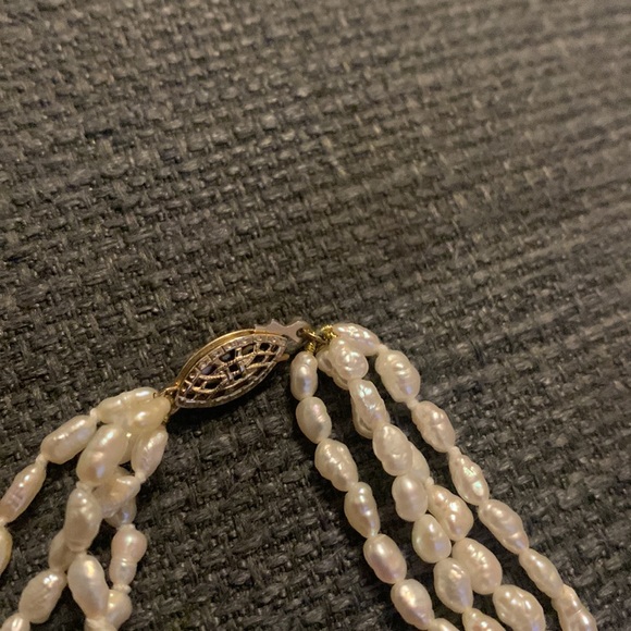 Vintage pearl necklace - Picture 2 of 3